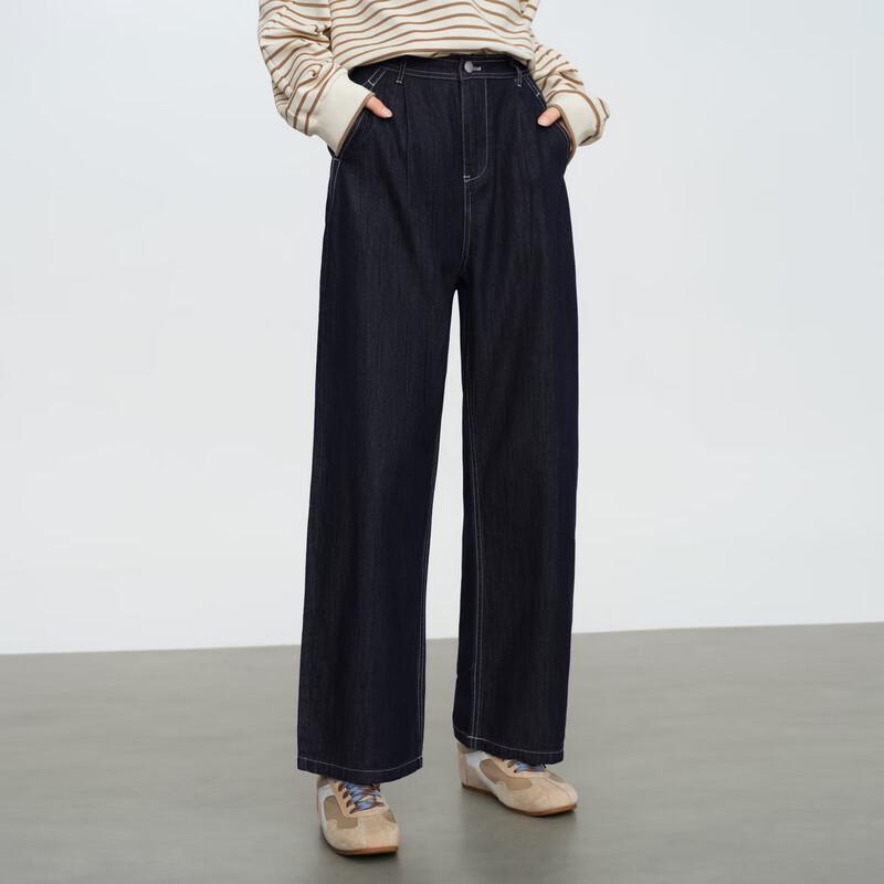 Elva Island Women s Loose Straight High-Waist Denim Jeans L
Elva Island Women s Loose Straight High-Waist Denim Jeans L