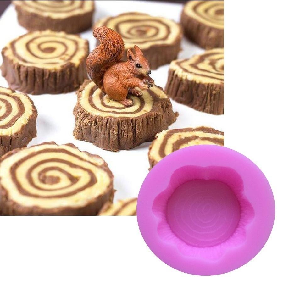 3D Silicone Mold tree stump Stakes mold Christmas Cake Decorating Fondant Silicone Mould Kitchen Accessories A
3D Silicone Mold tree stump Stakes mold Christmas Cake Decorating Fondant Silicone Mould Kitchen Accessories A