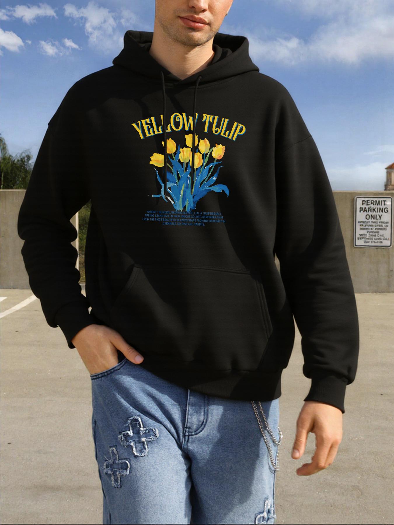 Yellow Tulip In Full Bloom Print Man Hoodies Fleece Autumn Mens Clothes Soft Casual Hoodie All-Match Unisex Pocket Long Sleeve 2XL
Yellow Tulip In Full Bloom Print Man Hoodies Fleece Autumn Mens Clothes Soft Casual Hoodie All-Match Unisex Pocket Long Sleeve 2XL