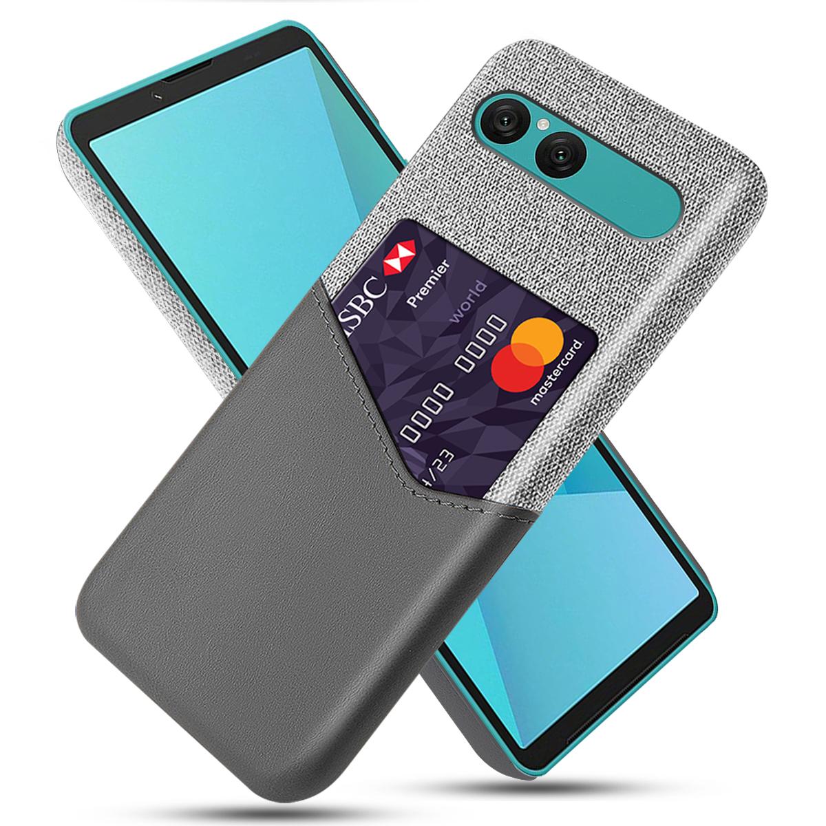 Для чохла Sony Xperia 10 VII Текстура тканини з ПУ шкіри Жорстка ПК кришка для телефону з тримачем для карток D
Для чохла Sony Xperia 10 VII Текстура тканини з ПУ шкіри Жорстка ПК кришка для телефону з тримачем для карток D