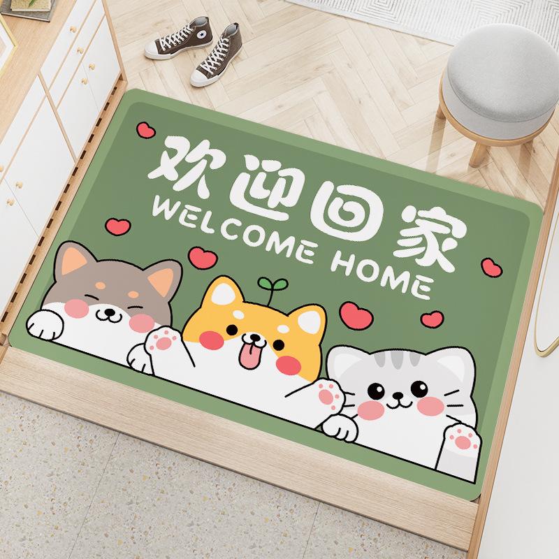Diatom Mud Welcome Door Mat - Dirt-Resistant & Water-Absorbent Carpet 40x60cm
Diatom Mud Welcome Door Mat - Dirt-Resistant & Water-Absorbent Carpet 40x60cm