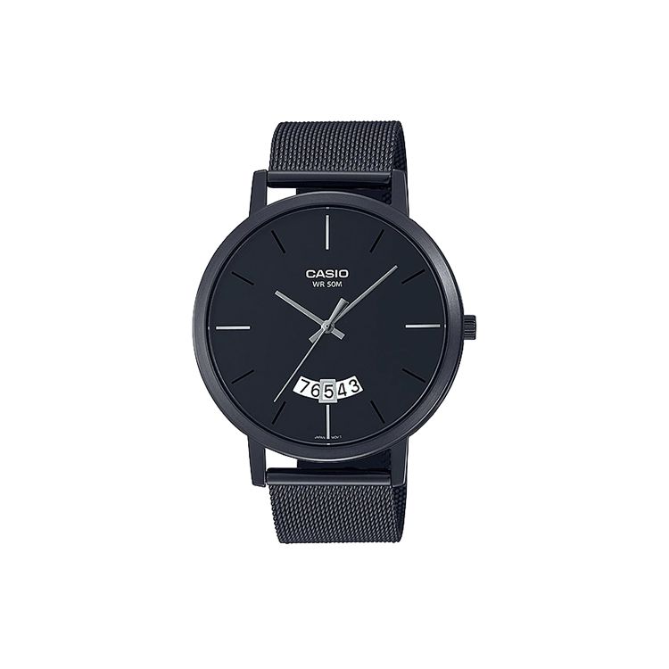 Casio Standard Series Metal Mesh WR50M Waterproof Quartz Movement Stainless Steel Strap Watch Men watches Black MTP-B100MB-1EVDF Regular Watch Box,Black Dial
Casio Standard Series Metal Mesh WR50M Waterproof Quartz Movement Stainless Steel Strap Watch Men watches Black MTP-B100MB-1EVDF Regular Watch Box,Black Dial