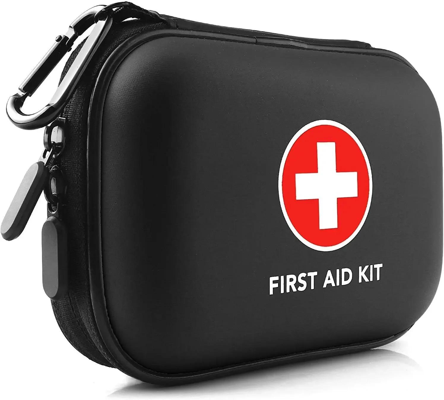 Portable First Aid Kit in Hard Shell Case with Carabiner Clip – Compact Emergency Medical Bag for Home Outdoor Travel Cam
Portable First Aid Kit in Hard Shell Case with Carabiner Clip – Compact Emergency Medical Bag for Home Outdoor Travel Cam