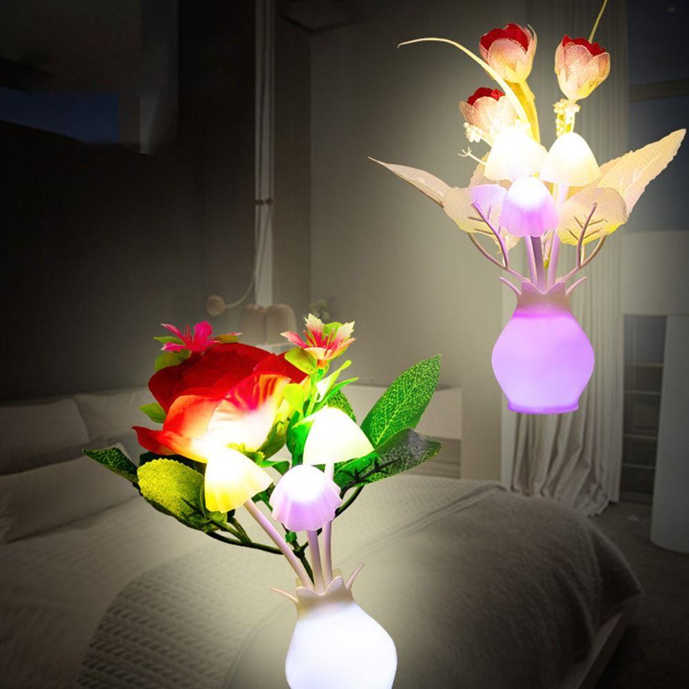 Day Gift Pomegranate Bottle Floral Lamp Colorful Little Night Light LED Mushroom Night Lights 2
Day Gift Pomegranate Bottle Floral Lamp Colorful Little Night Light LED Mushroom Night Lights 2