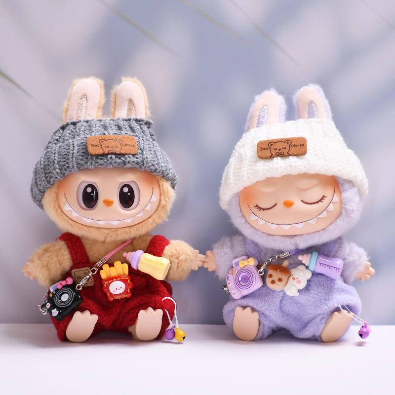 Only Clothes Blind Boxes Labubu Pendants Clothes Baby Bottles Shoulder Straps Pants Sets Labubu Doll Clothes excluding dolls
Only Clothes Blind Boxes Labubu Pendants Clothes Baby Bottles Shoulder Straps Pants Sets Labubu Doll Clothes excluding dolls