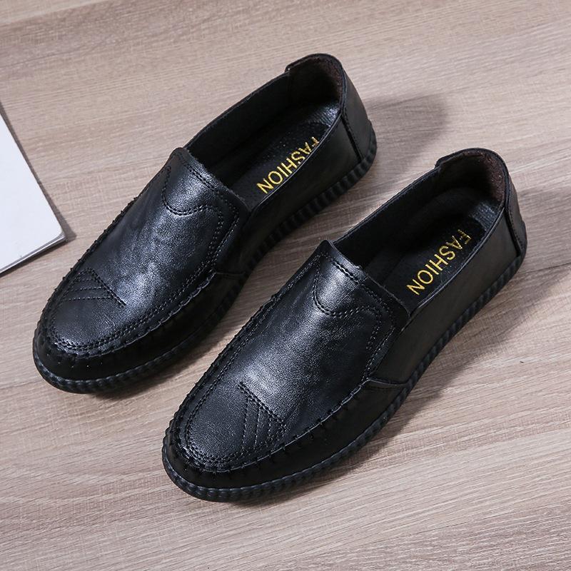 New fashion Doudou shoes men s spring and autumn trend leather surface casual shoes board shoes British men s low-top business leather shoes 39
New fashion Doudou shoes men s spring and autumn trend leather surface casual shoes board shoes British men s low-top business leather shoes 39