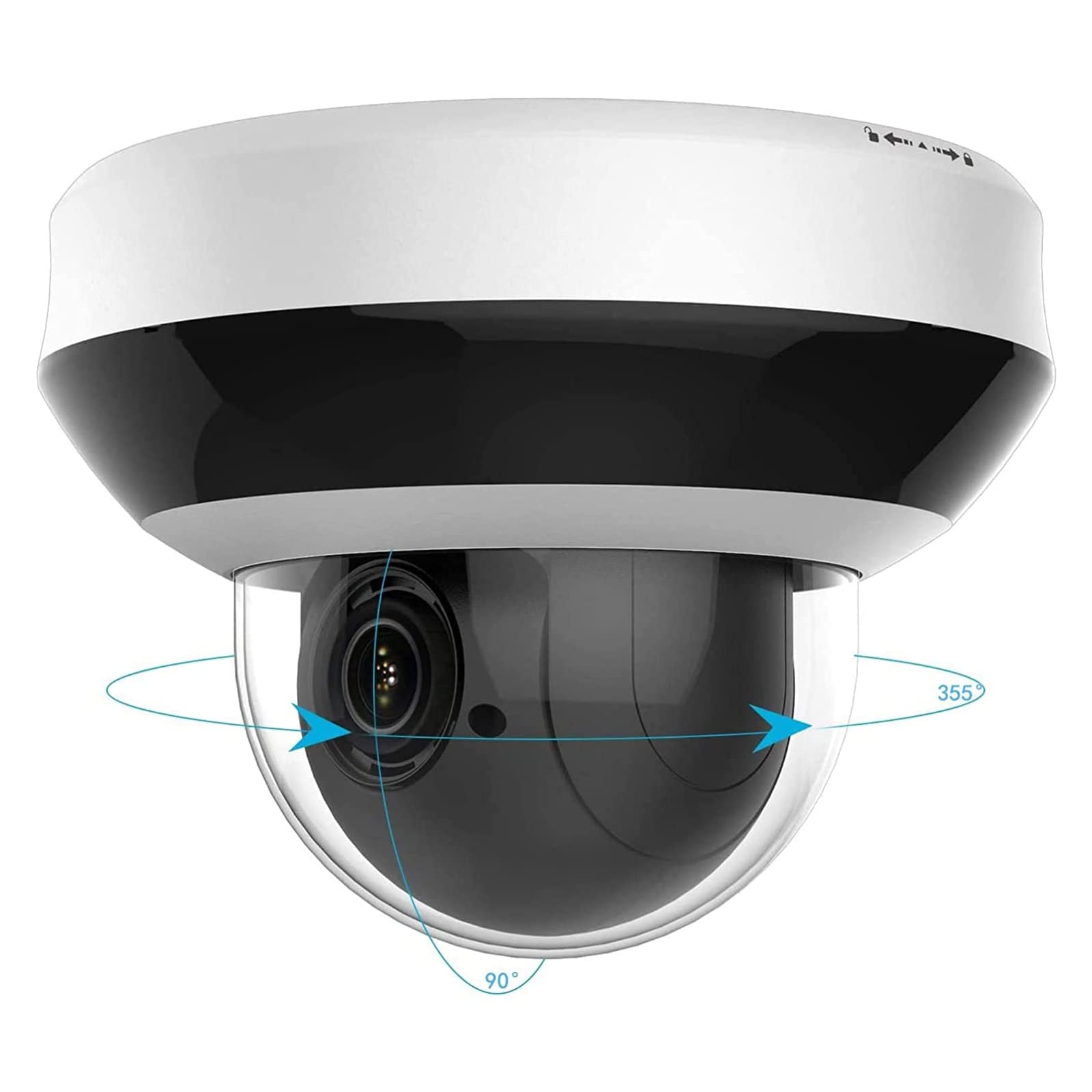 Anpviz Security 4 4x Оптичний купол POE Горизонтальний Вертикальний IP-спостереження ІЧ нічне бачення IP67 Micro SD Card Сумісний аудіо Пульт дистанційного керування рухом
Anpviz Security 4 4x Оптичний купол POE Горизонтальний Вертикальний IP-спостереження ІЧ нічне бачення IP67 Micro SD Card Сумісний аудіо Пульт дистанційного керування рухом