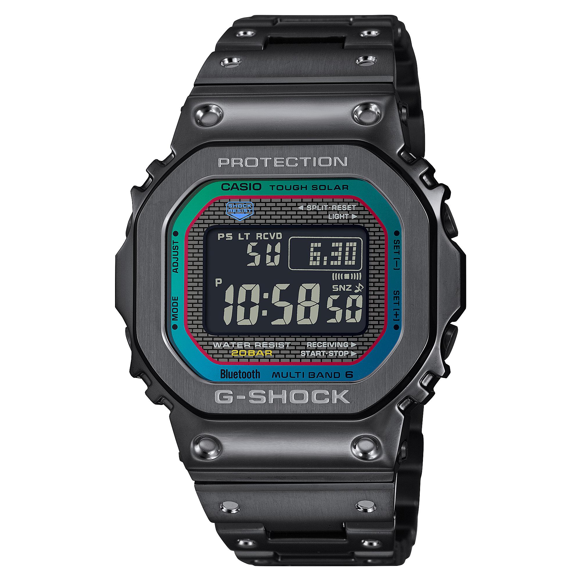 Чоловічий годинник Casio G-SHOCK з нержавіючої сталі, водостійкий 200M, ударостійкий, кварцовий GMW-B5000BPC-1 чорний
Чоловічий годинник Casio G-SHOCK з нержавіючої сталі, водостійкий 200M, ударостійкий, кварцовий GMW-B5000BPC-1 чорний