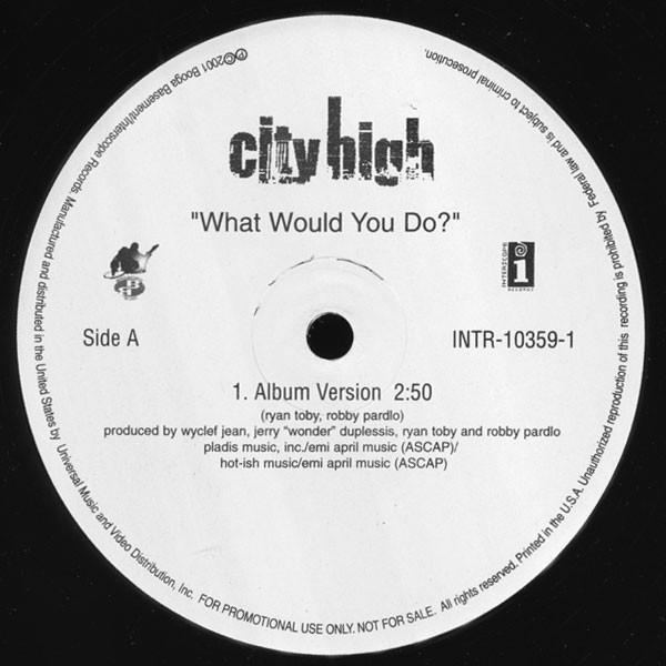 12inch Record CITY HIGH - What Would You Do INTR103591PROMO Interscope Reco 2001 US Rap & Hip-Hop/R&B Used
12inch Record CITY HIGH - What Would You Do INTR103591PROMO Interscope Reco 2001 US Rap & Hip-Hop/R&B Used