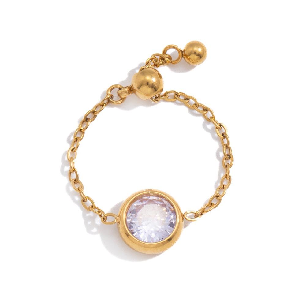 Exquisite Zirconia Chain Rings Minimalist Elegant Adjustable Chain Ring Simple Stackable Women Link Chain Ring Girls Gift
Exquisite Zirconia Chain Rings Minimalist Elegant Adjustable Chain Ring Simple Stackable Women Link Chain Ring Girls Gift