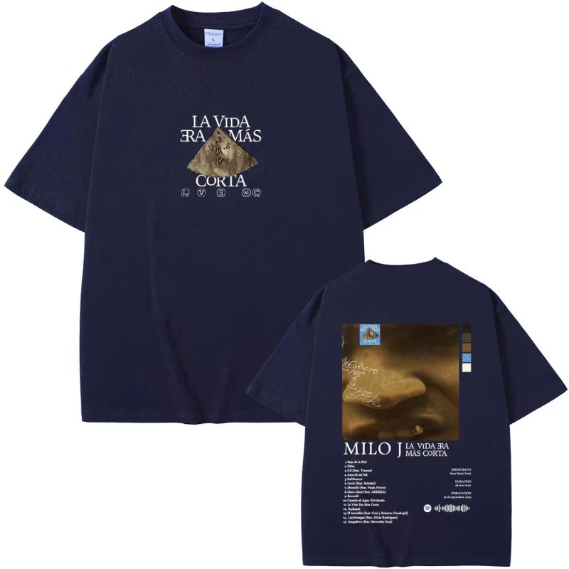 Rapper Milo J La Vida Era Mas Corta Album Graphic Tshirt Unisex Women Hip Hop Fashion Pop Music T Shirts Unisex Oversized Streetwear S
Rapper Milo J La Vida Era Mas Corta Album Graphic Tshirt Unisex Women Hip Hop Fashion Pop Music T Shirts Unisex Oversized Streetwear S
