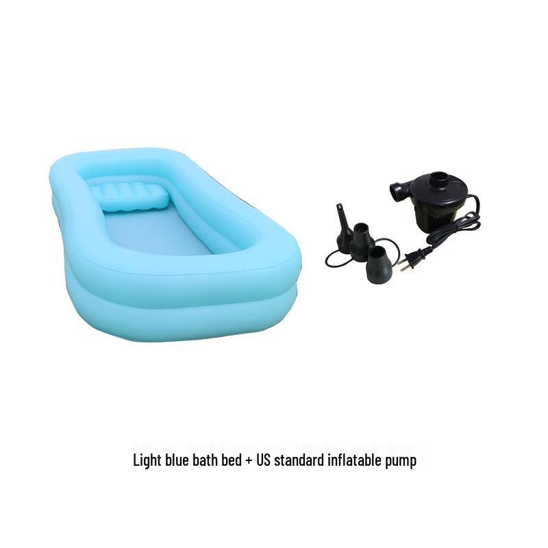 Надувная ванна-кровать для инвалидов и пожилых людей - Портативная складная ПВХ ванна 2.15m x 0.95m x 0.3m
Надувная ванна-кровать для инвалидов и пожилых людей - Портативная складная ПВХ ванна 2.15m x 0.95m x 0.3m