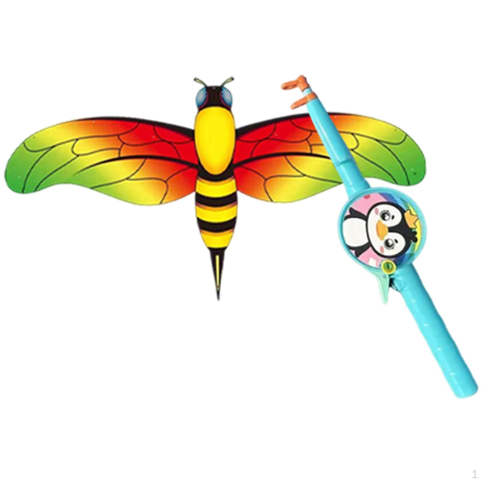 Beach Kite Toy for Children Family Fun Sturdy Unique Outdoor Flying Park Backyard Garden Bee
Beach Kite Toy for Children Family Fun Sturdy Unique Outdoor Flying Park Backyard Garden Bee