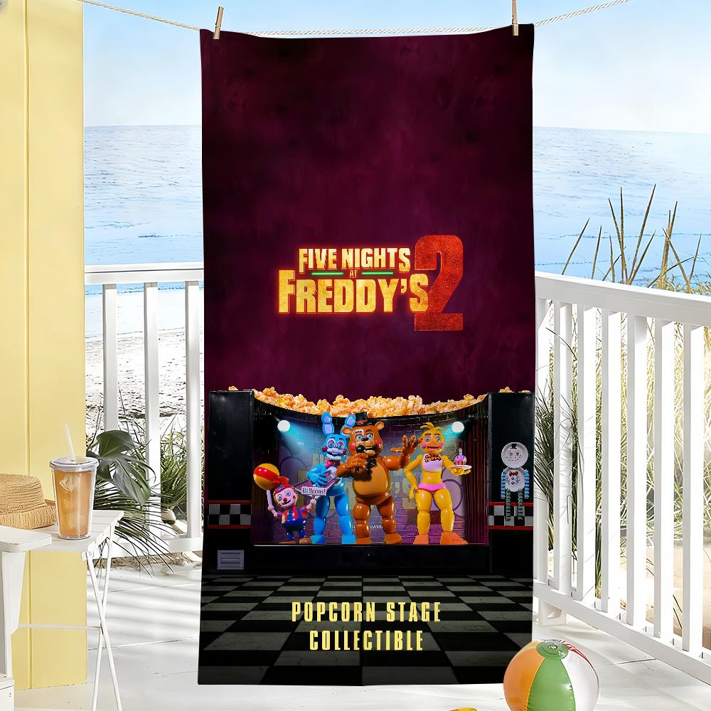 Film Towel Soft Pool Gift For Travel Gym Shower Camping Quick Dry Sports F-Five-Nights At F-Freddy s 2 Large Beach Towels W40*H60(CM)
Film Towel Soft Pool Gift For Travel Gym Shower Camping Quick Dry Sports F-Five-Nights At F-Freddy s 2 Large Beach Towels W40*H60(CM)