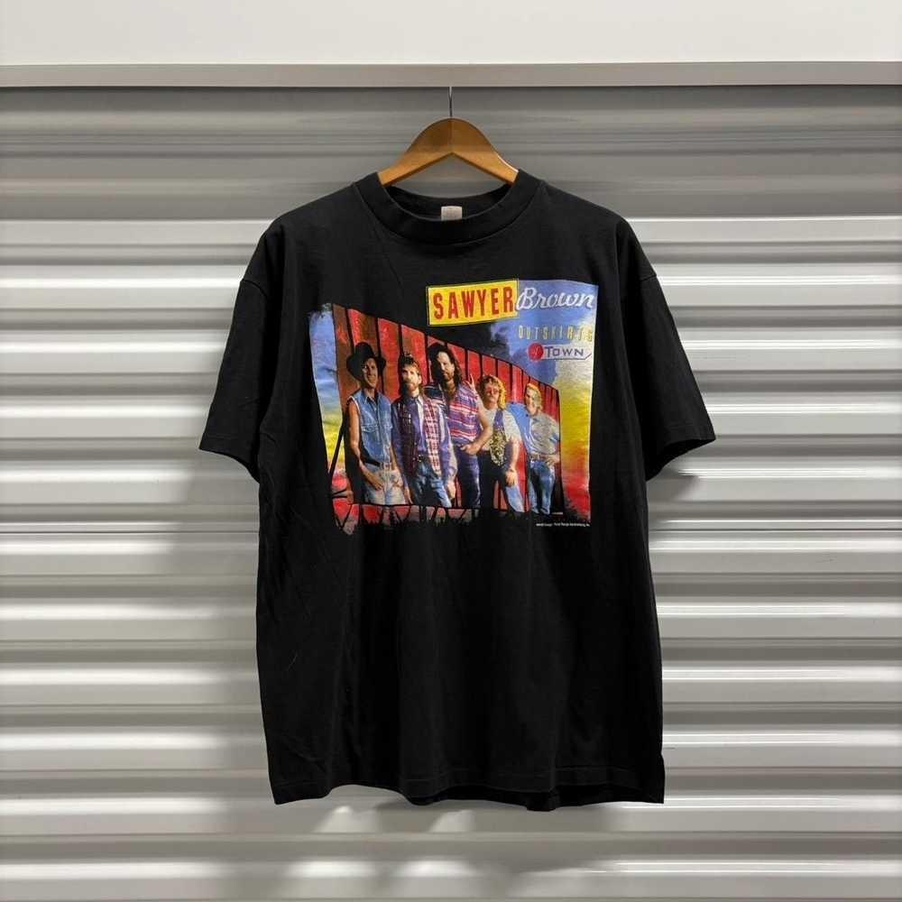 Винтажная футболка Sawyer BROWN OUTSKIRTS TOUR 1993 г. ZL707 Унисекс XXL
Винтажная футболка Sawyer BROWN OUTSKIRTS TOUR 1993 г. ZL707 Унисекс XXL