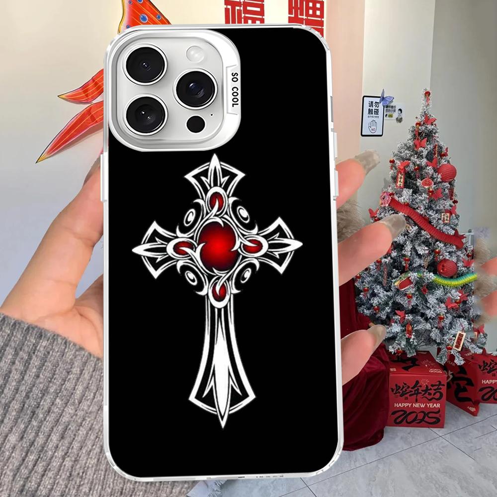 Jesus Christ Cross Phone Case For iPhone 16 15 14 13 12 11 Pro Max X XR XSMAX 8 7 Plus Matte Shockproof Back Cover iPhone 12 pro
Jesus Christ Cross Phone Case For iPhone 16 15 14 13 12 11 Pro Max X XR XSMAX 8 7 Plus Matte Shockproof Back Cover iPhone 12 pro