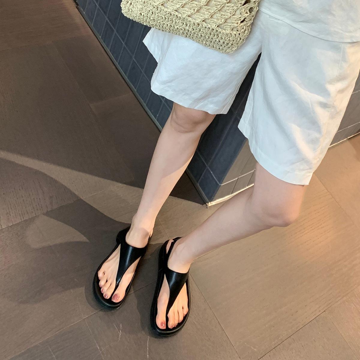 Cowhide version~ Genuine leather niche retro temperament pinched feet Roman sandals women s 2025 new casual sandals flip-flops 35
Cowhide version~ Genuine leather niche retro temperament pinched feet Roman sandals women s 2025 new casual sandals flip-flops 35