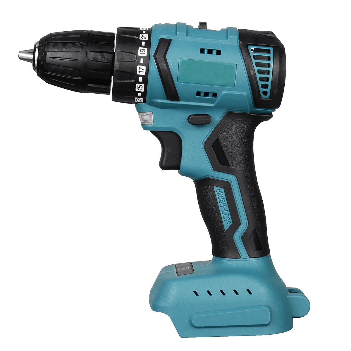 Drillpro 80N.m 2000RPM Бесщеточная беспроводная электрическая ударная дрель-молот Электрическая отвертка с переменной скоростью для батареи Makita18V
Drillpro 80N.m 2000RPM Бесщеточная беспроводная электрическая ударная дрель-молот Электрическая отвертка с переменной скоростью для батареи Makita18V
