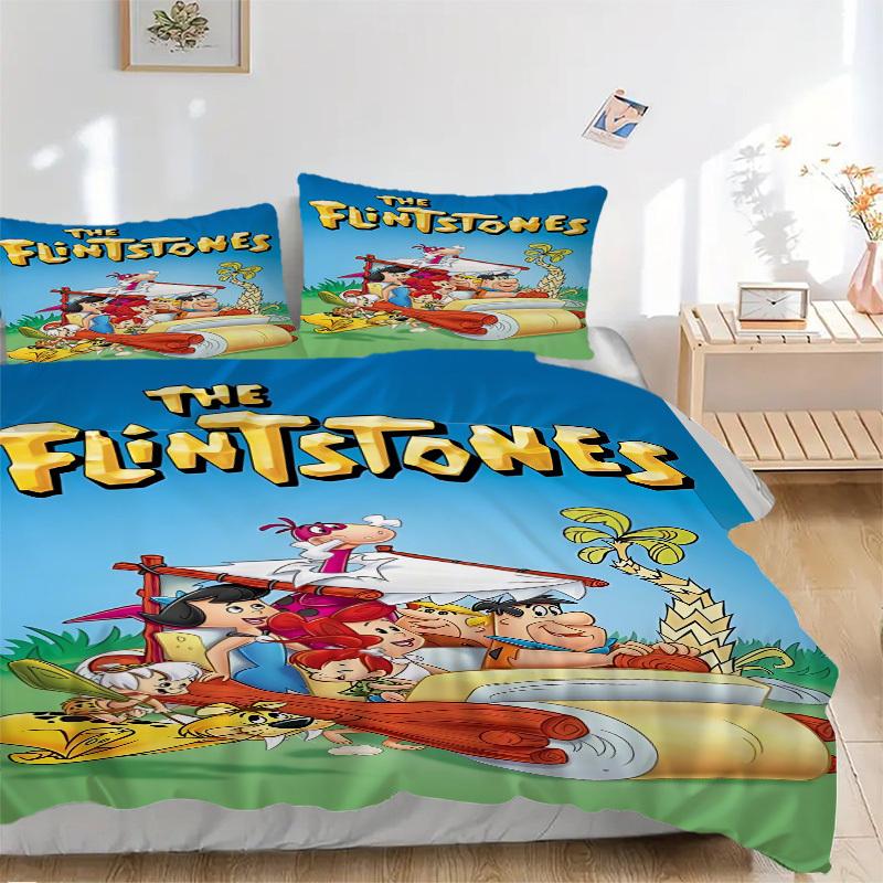 3pcs The Flintstones Duvet Cover Set, 1 Duvet Cover + 2 Pillowcases (No Insert), High-Definition Print, Home & Dorm Set yy251208095 135x200cm
3pcs The Flintstones Duvet Cover Set, 1 Duvet Cover + 2 Pillowcases (No Insert), High-Definition Print, Home & Dorm Set yy251208095 135x200cm