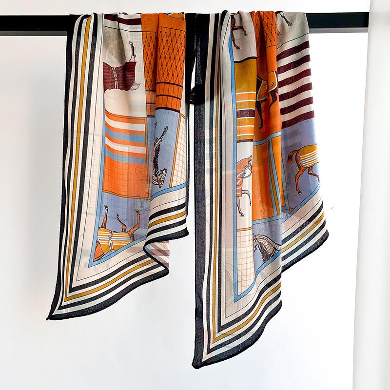 Новый модный длинный шарф-стример на весну и осень, профессиональный шарф, теплый, тонкий, маленькая полоска, женский, высокого класса 44*152cm
Новый модный длинный шарф-стример на весну и осень, профессиональный шарф, теплый, тонкий, маленькая полоска, женский, высокого класса 44*152cm