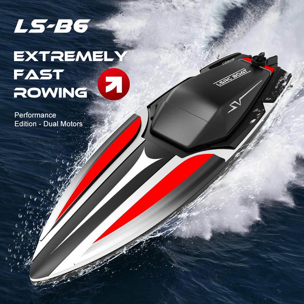 LSRC-B6 RC Лодка Высокоскоростные гонки Гребля Водонепроницаемая перезаряжаемая модель Электрический 2.4G Радио Пульт дистанционного управления Лодка Игрушки для мальчиков
LSRC-B6 RC Лодка Высокоскоростные гонки Гребля Водонепроницаемая перезаряжаемая модель Электрический 2.4G Радио Пульт дистанционного управления Лодка Игрушки для мальчиков