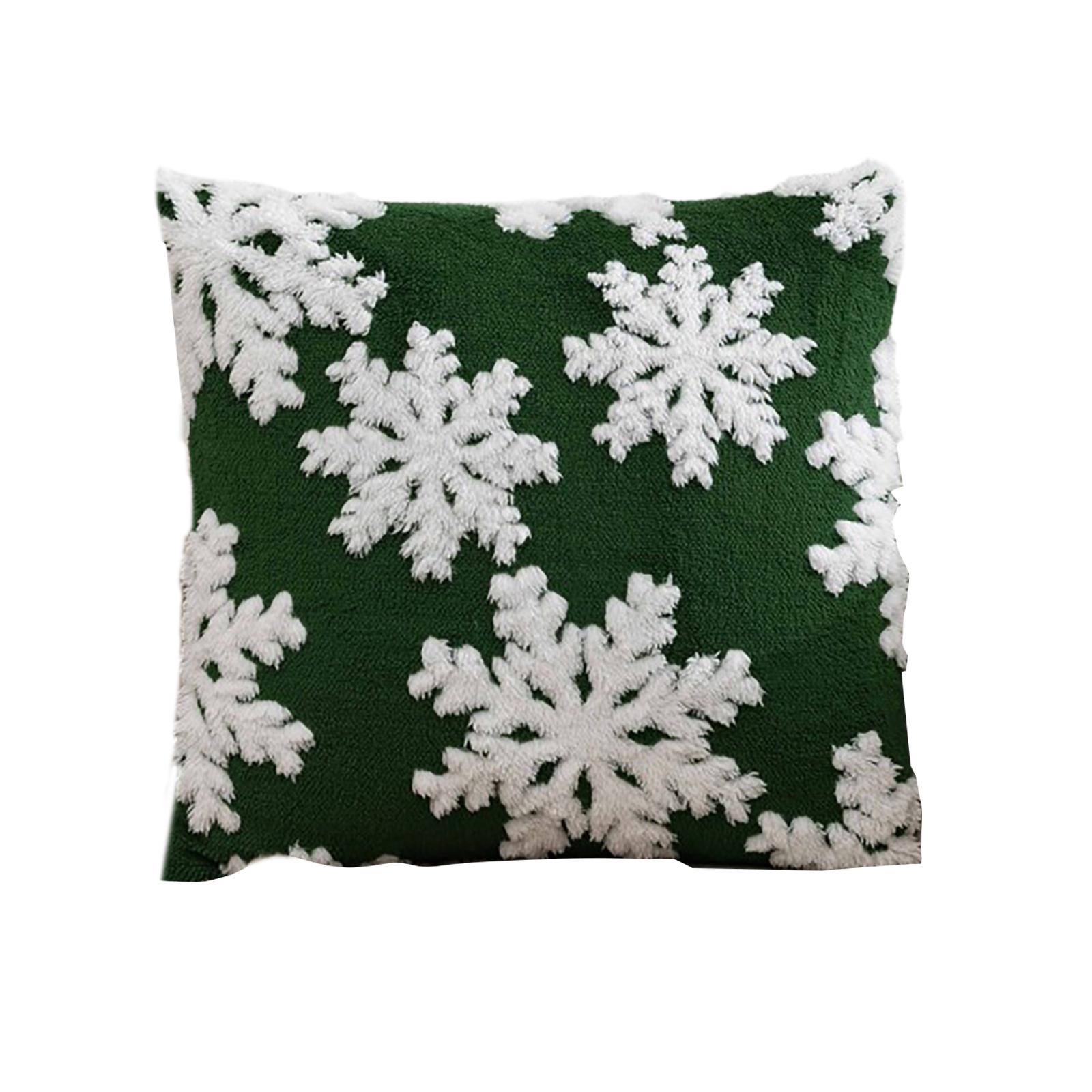 Рождественская плюшевая наволочка «Снежинка» со скрытой молнией, удобная, легко стирается, для украшения дивана и кровати T8
Рождественская плюшевая наволочка «Снежинка» со скрытой молнией, удобная, легко стирается, для украшения дивана и кровати T8