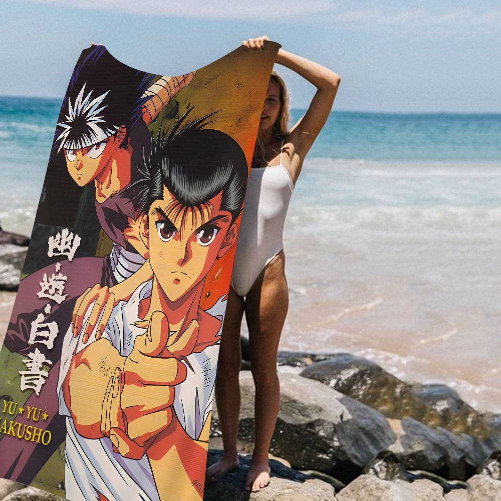 Anime YuYu Hakusho Microfiber Printed Beach Towel Mountain Climbing Yoga Beach Swimming Running Absorbent Soft Towel W40*H60(CM)
Anime YuYu Hakusho Microfiber Printed Beach Towel Mountain Climbing Yoga Beach Swimming Running Absorbent Soft Towel W40*H60(CM)