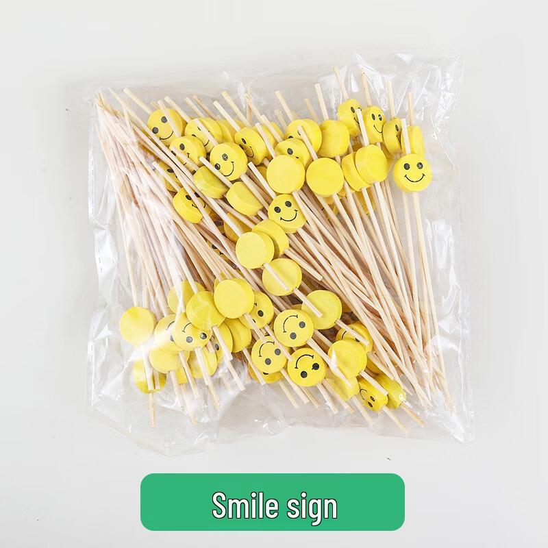 ZISIZ Lollipop Smile Fruit Picks
ZISIZ Lollipop Smile Fruit Picks