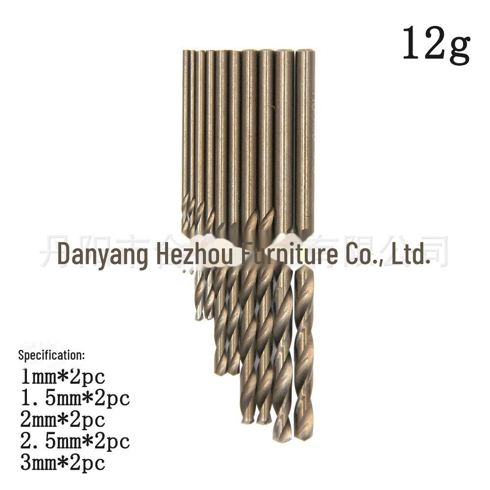 Набор спиральных сверл из быстрорежущей стали M35, 10 шт., 1-3 мм, желтые, идеально подходят для сверления подшипниковой стали 10pc M35 cobalt
Набор спиральных сверл из быстрорежущей стали M35, 10 шт., 1-3 мм, желтые, идеально подходят для сверления подшипниковой стали 10pc M35 cobalt