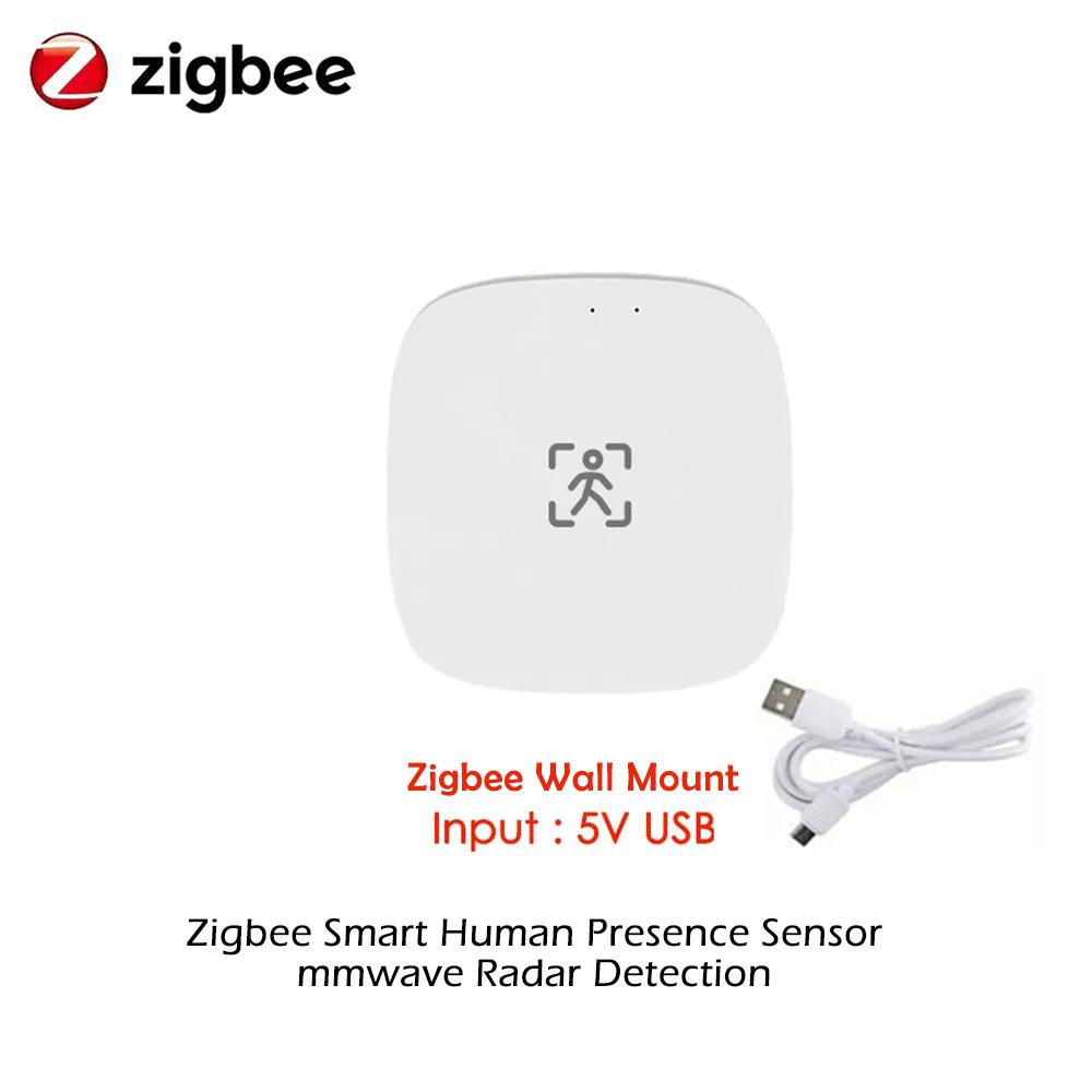 Smart Life Zigbee Human Presence Detector 5.8G/24G Tuya Wifi MmWave Radar Pir Montion Sensor With Luminance Detection
Smart Life Zigbee Human Presence Detector 5.8G/24G Tuya Wifi MmWave Radar Pir Montion Sensor With Luminance Detection