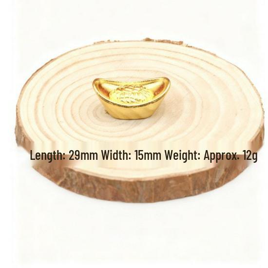 Gold Sand Simulation Large Gold Bar Ornament - Solid Metal Prop
Gold Sand Simulation Large Gold Bar Ornament - Solid Metal Prop