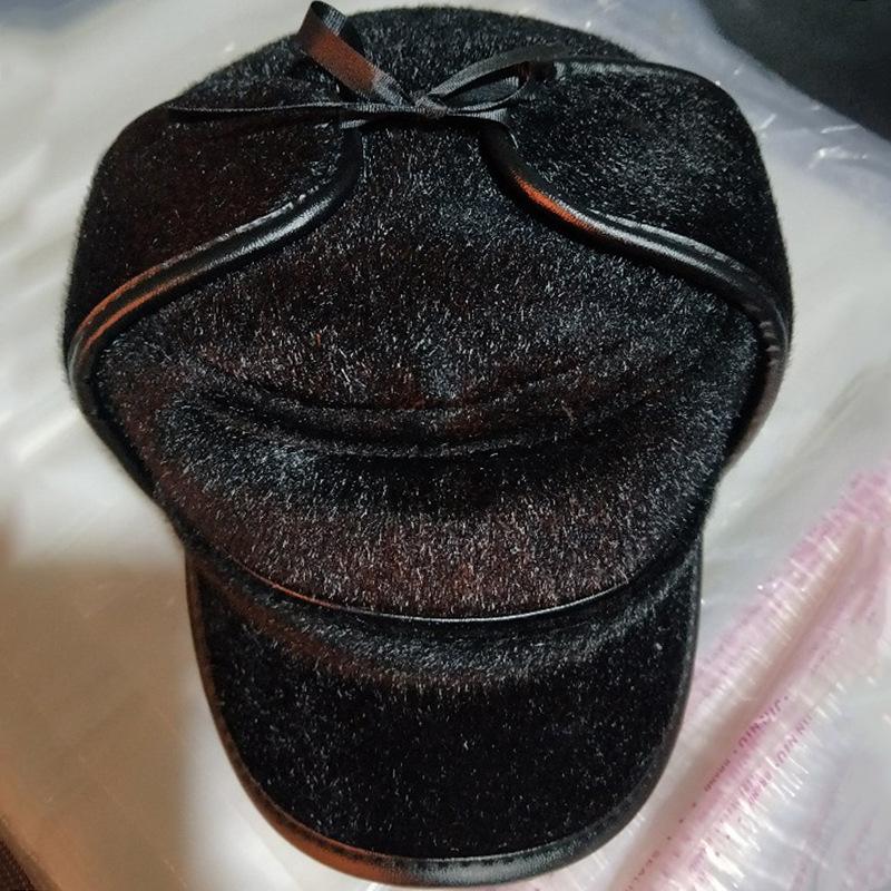 2025 Men s Wool Felt Newsboy Cap for Seniors Winter Warm Windproof Retro Octagonal Hat Gift for Dad Christmas Present XL 60-62cm чорний
2025 Men s Wool Felt Newsboy Cap for Seniors Winter Warm Windproof Retro Octagonal Hat Gift for Dad Christmas Present XL 60-62cm чорний
