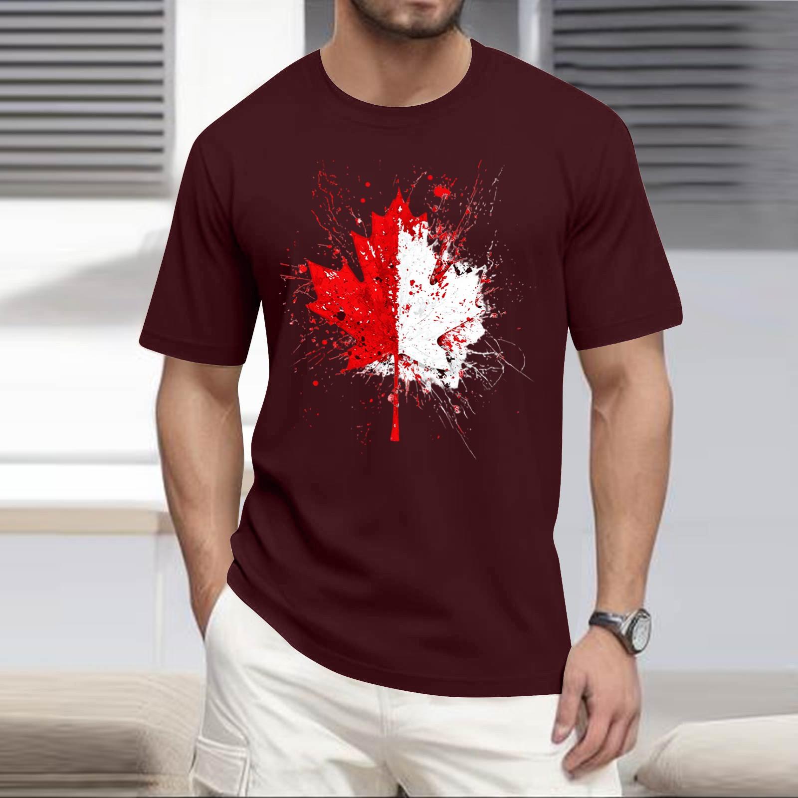 Men s -neck Casual Printed Short-sleeved T-shirt Top L винний
Men s -neck Casual Printed Short-sleeved T-shirt Top L винний