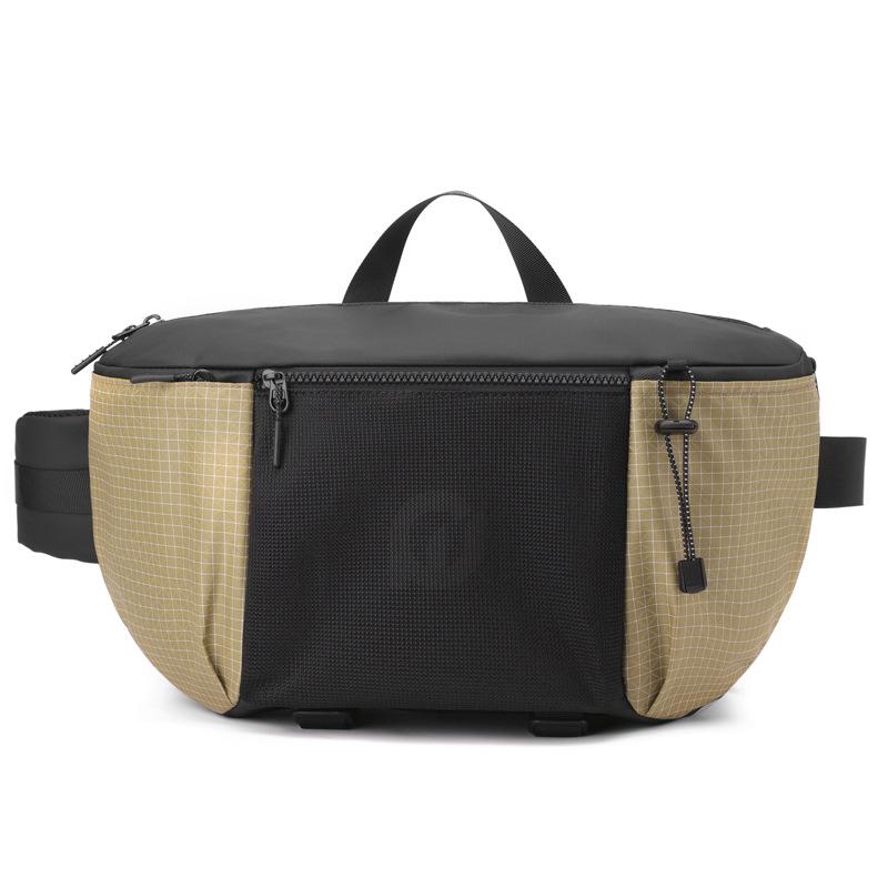 Men s Waterproof Nylon Cycling Waist Bag New Fashion Chest Pack Casual Crossbody Shoulder Sling Bag for Outdoor Travel хакі
Men s Waterproof Nylon Cycling Waist Bag New Fashion Chest Pack Casual Crossbody Shoulder Sling Bag for Outdoor Travel хакі