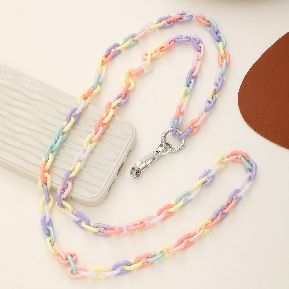 Acrylic Mobile Phone Chain Necklace Phone Lanyard Smart Phone Strap Crossbody Cellphone Strap
Acrylic Mobile Phone Chain Necklace Phone Lanyard Smart Phone Strap Crossbody Cellphone Strap