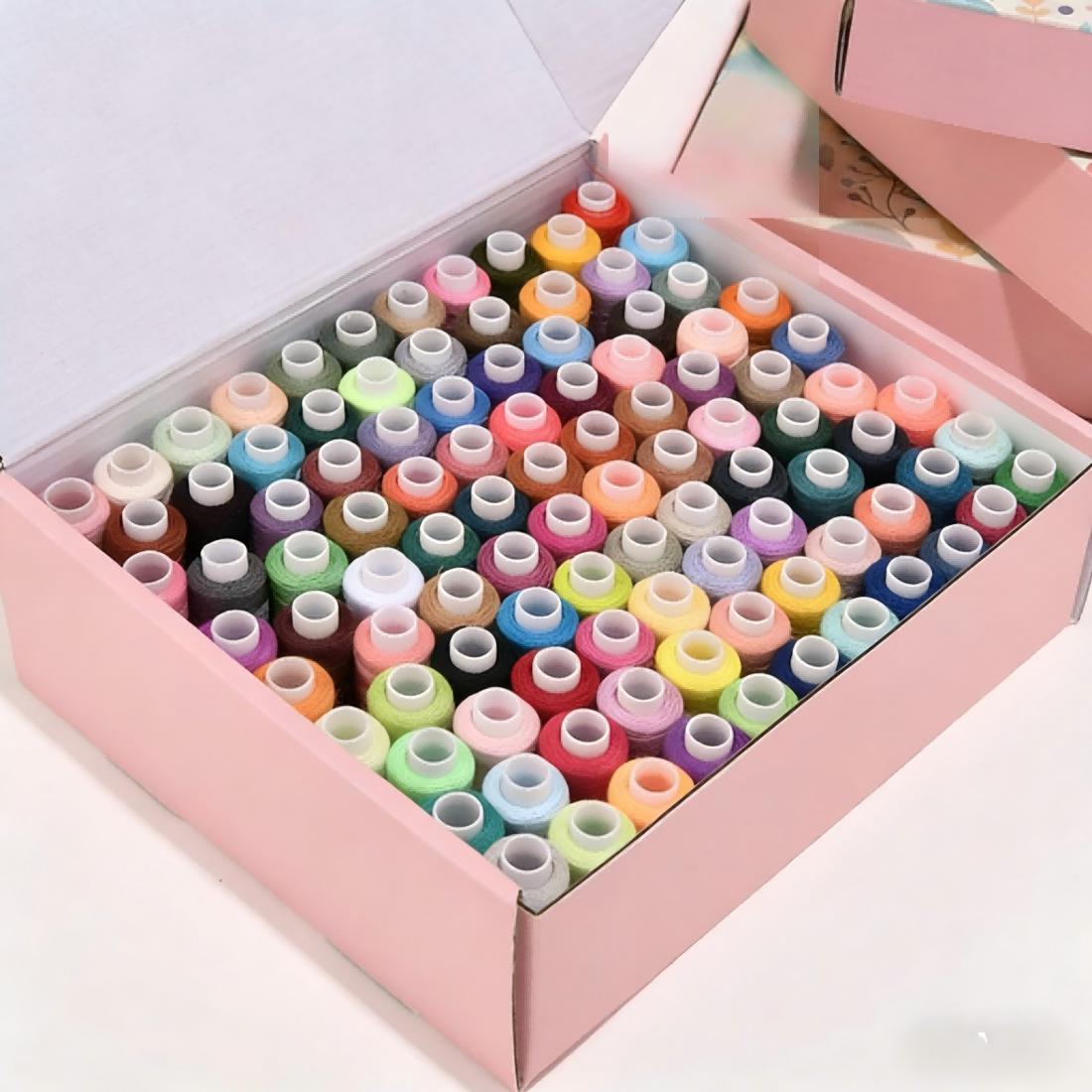 39 Colors Sewing Thread Set, Durable Polyester Thread for Hand & Machine Sewing, DIY Craft Supplies for Beginners рожевий
39 Colors Sewing Thread Set, Durable Polyester Thread for Hand & Machine Sewing, DIY Craft Supplies for Beginners рожевий
