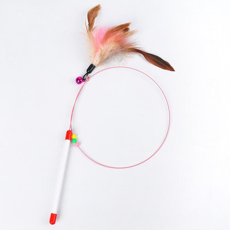 Interactive Cat Toy Self-Amusement Badminton Stick Bite Resistant Detachable Teasing Stick with Balls Pet Supplies for Kittens
Interactive Cat Toy Self-Amusement Badminton Stick Bite Resistant Detachable Teasing Stick with Balls Pet Supplies for Kittens