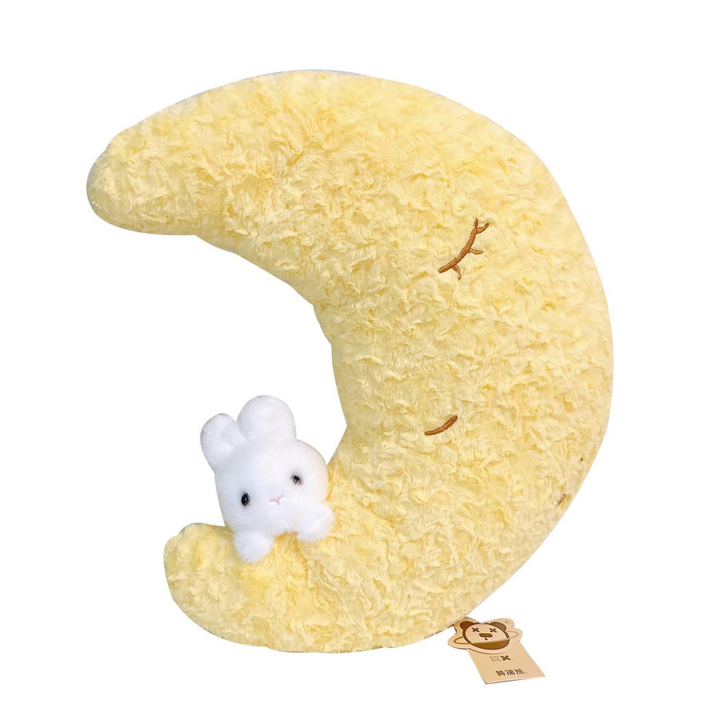 Plush Bear Moon Rabbit Comfort Pillow With Pp Cotton Filling For Sleep And Relaxation Bunny
Plush Bear Moon Rabbit Comfort Pillow With Pp Cotton Filling For Sleep And Relaxation Bunny