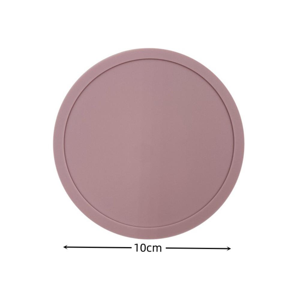 4pcs Practical 10cm Cup Mat Black Round Shape Silicone Coaster Non-Slip Surface Heat Resistant Round Coffee Cup Mat Home рожевий
4pcs Practical 10cm Cup Mat Black Round Shape Silicone Coaster Non-Slip Surface Heat Resistant Round Coffee Cup Mat Home рожевий