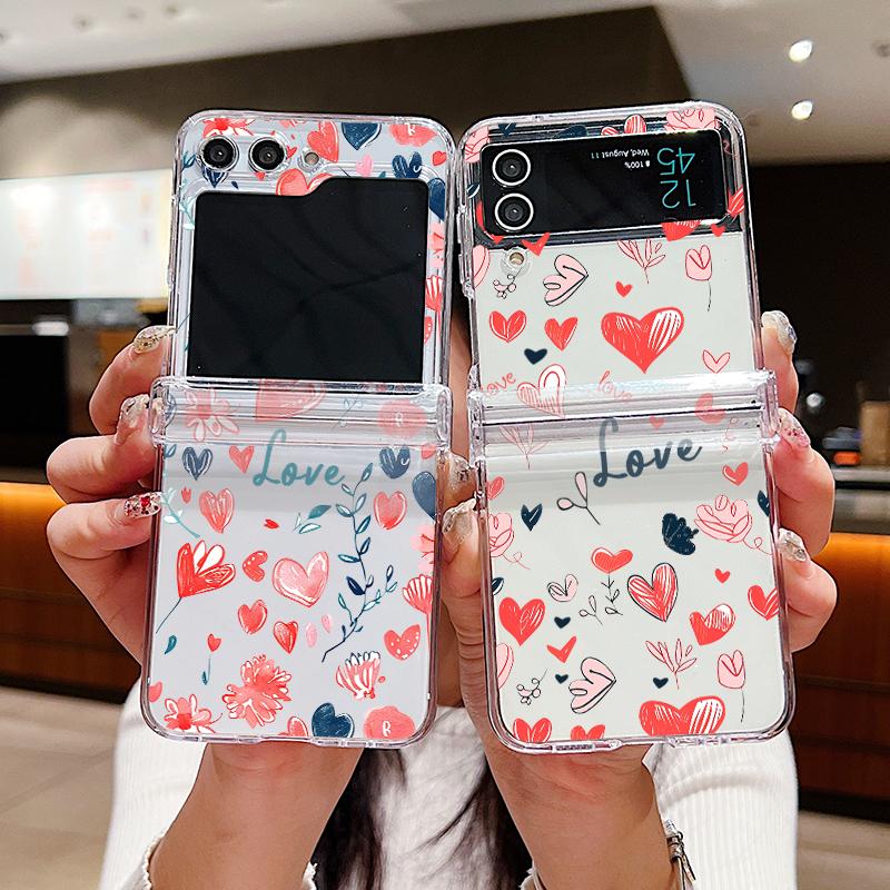 For Samsung Galaxy Z Flip6 Flip5 Flip4 3 Luxury 3 Pcs Foldable Love Hearts Clear Pc Hard Shockproof Slim Case Cover Samsung Z Flip5
For Samsung Galaxy Z Flip6 Flip5 Flip4 3 Luxury 3 Pcs Foldable Love Hearts Clear Pc Hard Shockproof Slim Case Cover Samsung Z Flip5