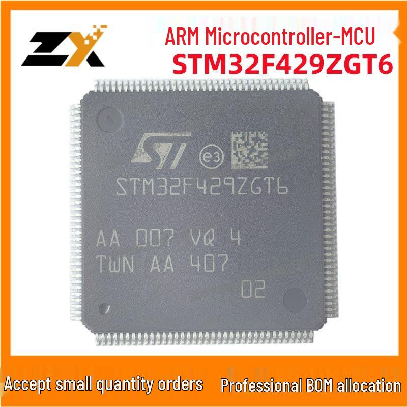 STM32F429ZGT6 32-bit Microcontroller, 180MHz, 1MB, LQFP-144
STM32F429ZGT6 32-bit Microcontroller, 180MHz, 1MB, LQFP-144
