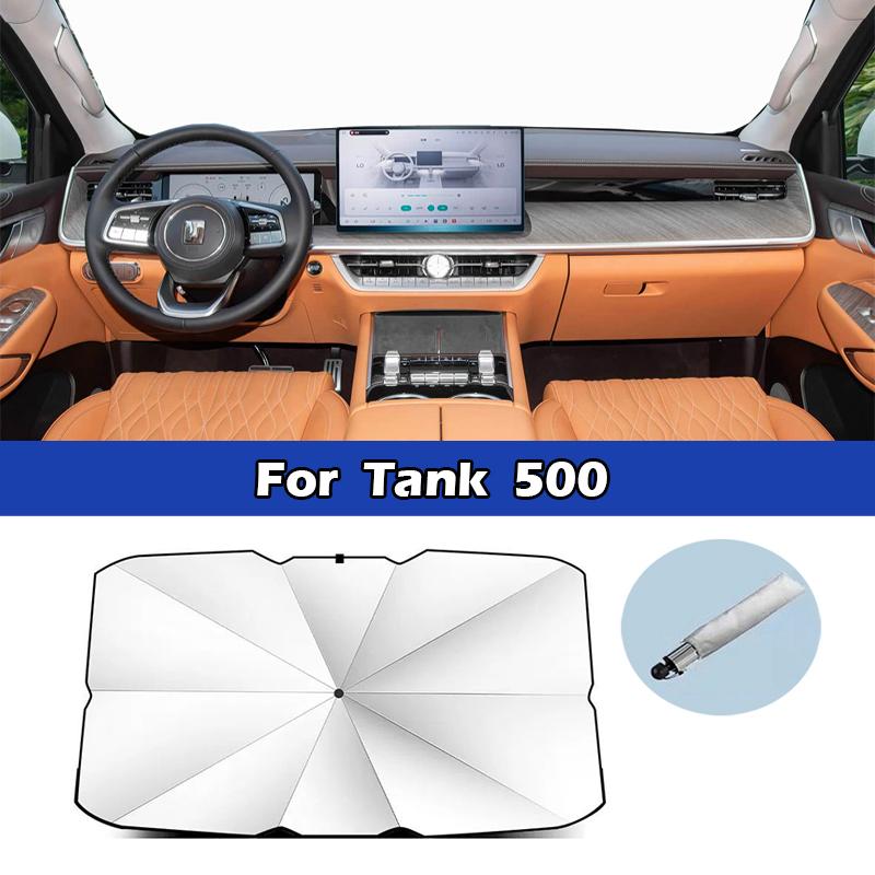 For Great Wall Tank 300 500 Car Sunshade Umbrella Front Windshield Silver Glue UV Protection Folding Car Sunscreen Accessories
For Great Wall Tank 300 500 Car Sunshade Umbrella Front Windshield Silver Glue UV Protection Folding Car Sunscreen Accessories
