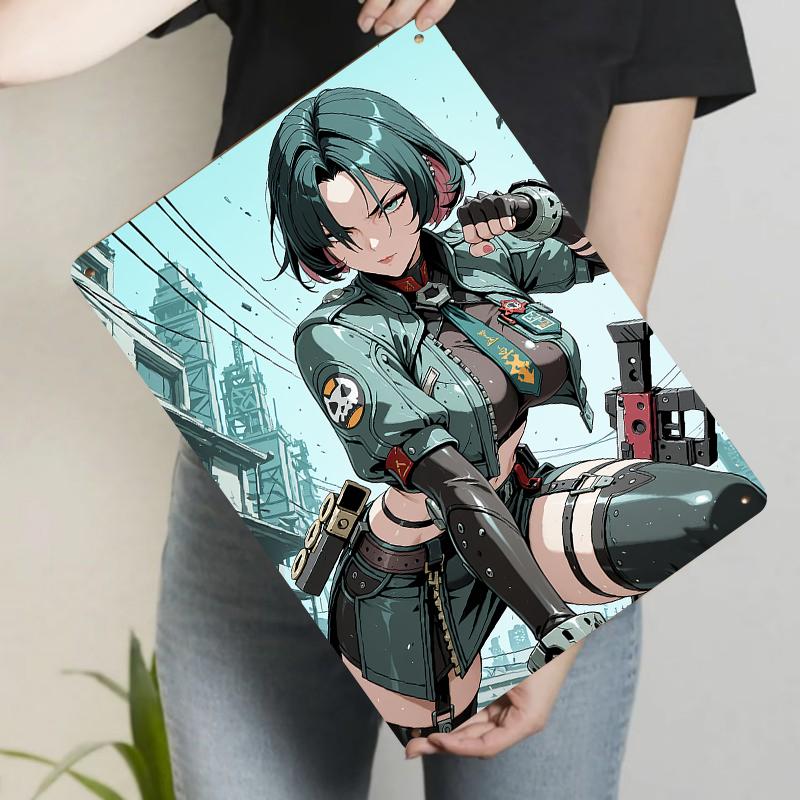 Cyberpunk Anime Girl Metal Wall Art Decor for Bedroom Living Room Study Creative Gift 7.9x11.8In(20x30cm)
Cyberpunk Anime Girl Metal Wall Art Decor for Bedroom Living Room Study Creative Gift 7.9x11.8In(20x30cm)