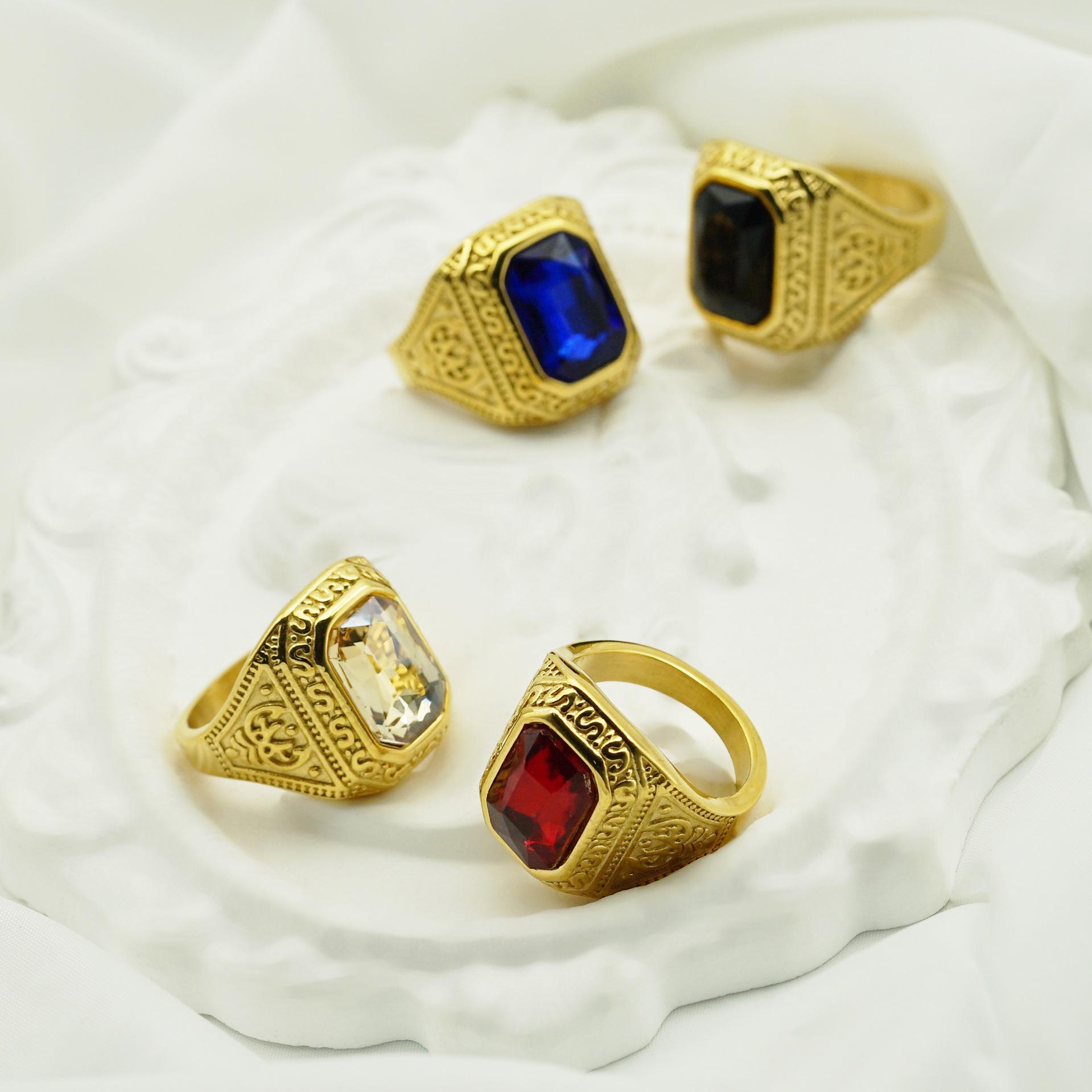 Серебряное кольцо S925, новое модное индивидуальное ретро-кольцо с рунами викингов, трендовое простое цветное мужское кольцо с драгоценными камнями
Серебряное кольцо S925, новое модное индивидуальное ретро-кольцо с рунами викингов, трендовое простое цветное мужское кольцо с драгоценными камнями