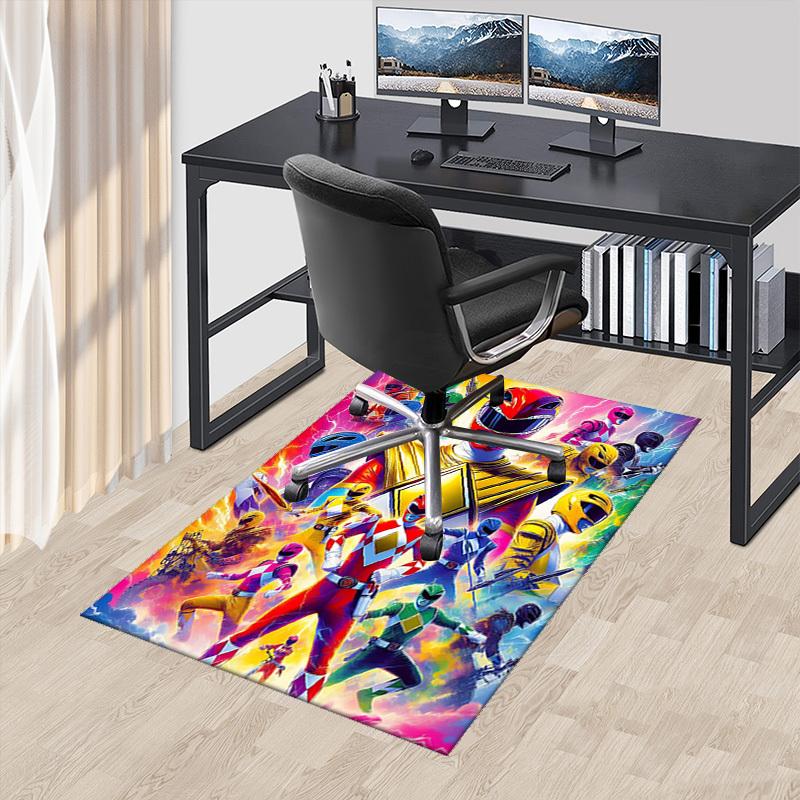 1pc Power Rangers Red Ranger Chair Mat - Anime Cartoon Design Office Rug, Non-Slip Carpet for Desk, Desk Pad Protector, Gift Idea for Fans.T077 60cm by 90cm
1pc Power Rangers Red Ranger Chair Mat - Anime Cartoon Design Office Rug, Non-Slip Carpet for Desk, Desk Pad Protector, Gift Idea for Fans.T077 60cm by 90cm