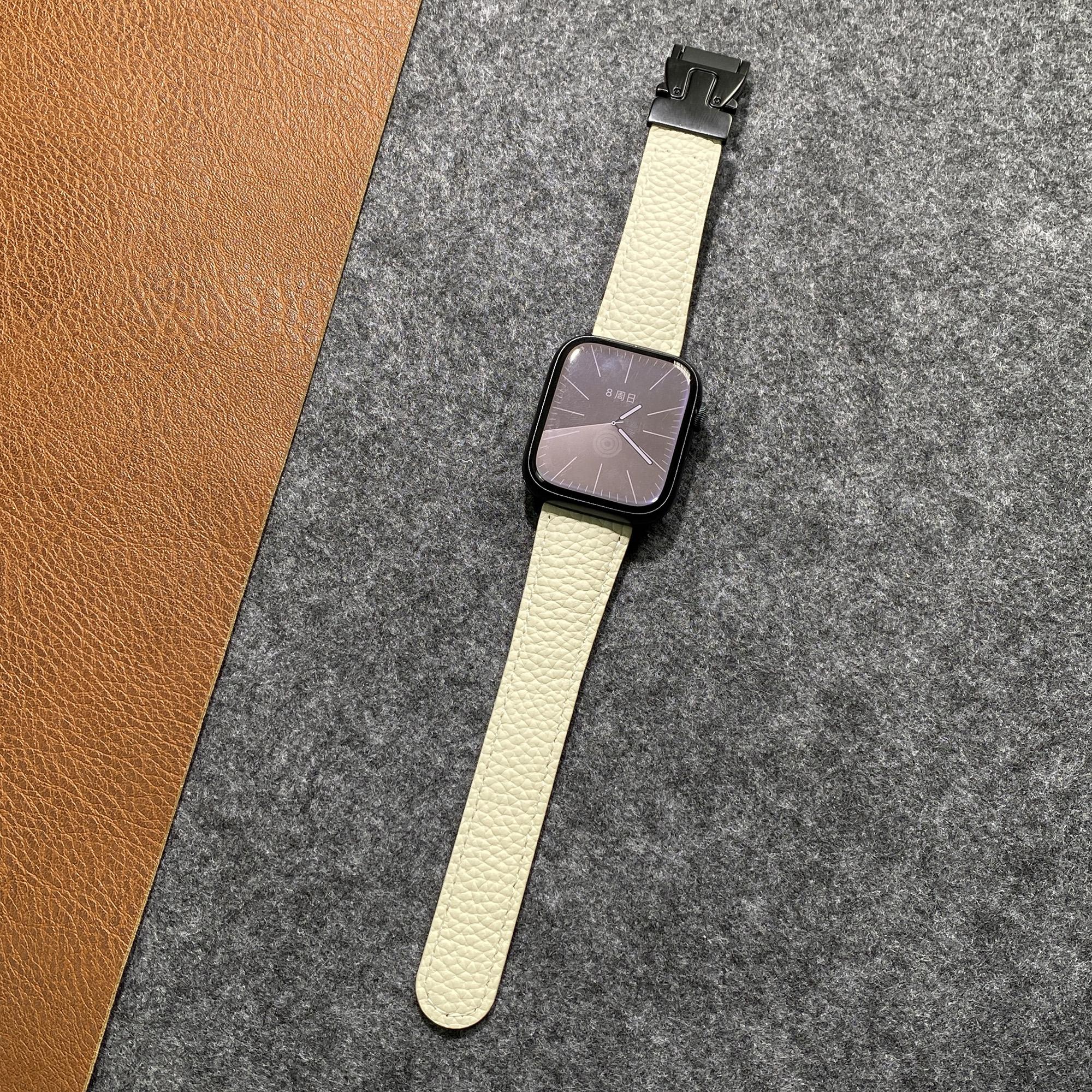 Genuine Cow Leather Strap for Apple Watch Series 10 Ultra 9 8 7 SE 6 5 4 3 2 1 46mm 49mm 45mm 44mm 42mm Magnetic Buckle Watch Band Dark Coffee
Genuine Cow Leather Strap for Apple Watch Series 10 Ultra 9 8 7 SE 6 5 4 3 2 1 46mm 49mm 45mm 44mm 42mm Magnetic Buckle Watch Band Dark Coffee