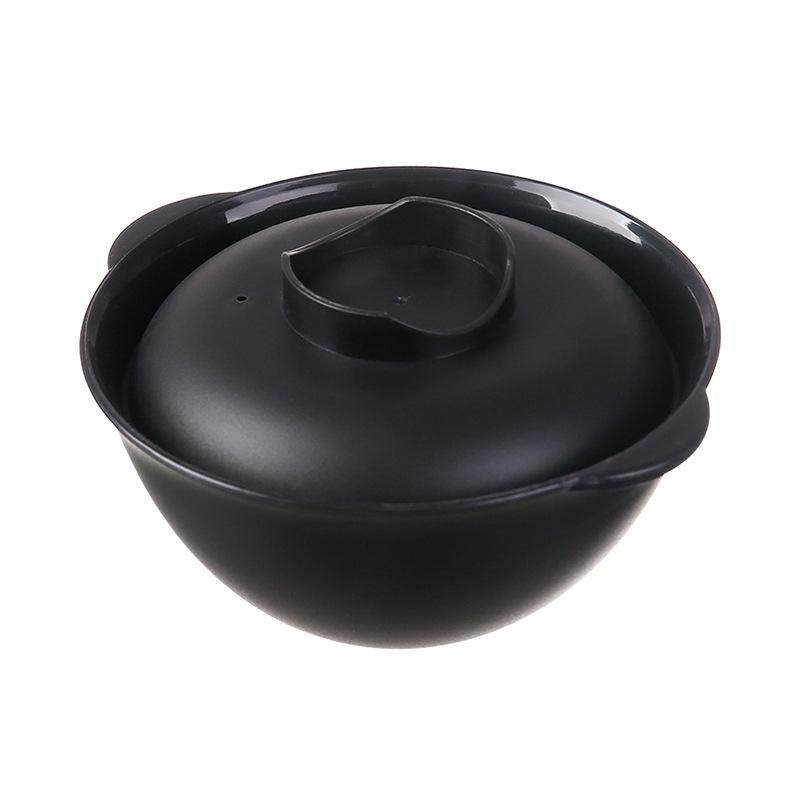 Миска для лапши быстрого приготовления с двойными ручками и крышкой, пригодная для микроволновой печи: Жаростойкий, Острый Горшок и Рис Готовы для Общежития или Дома чёрный
Миска для лапши быстрого приготовления с двойными ручками и крышкой, пригодная для микроволновой печи: Жаростойкий, Острый Горшок и Рис Готовы для Общежития или Дома чёрный