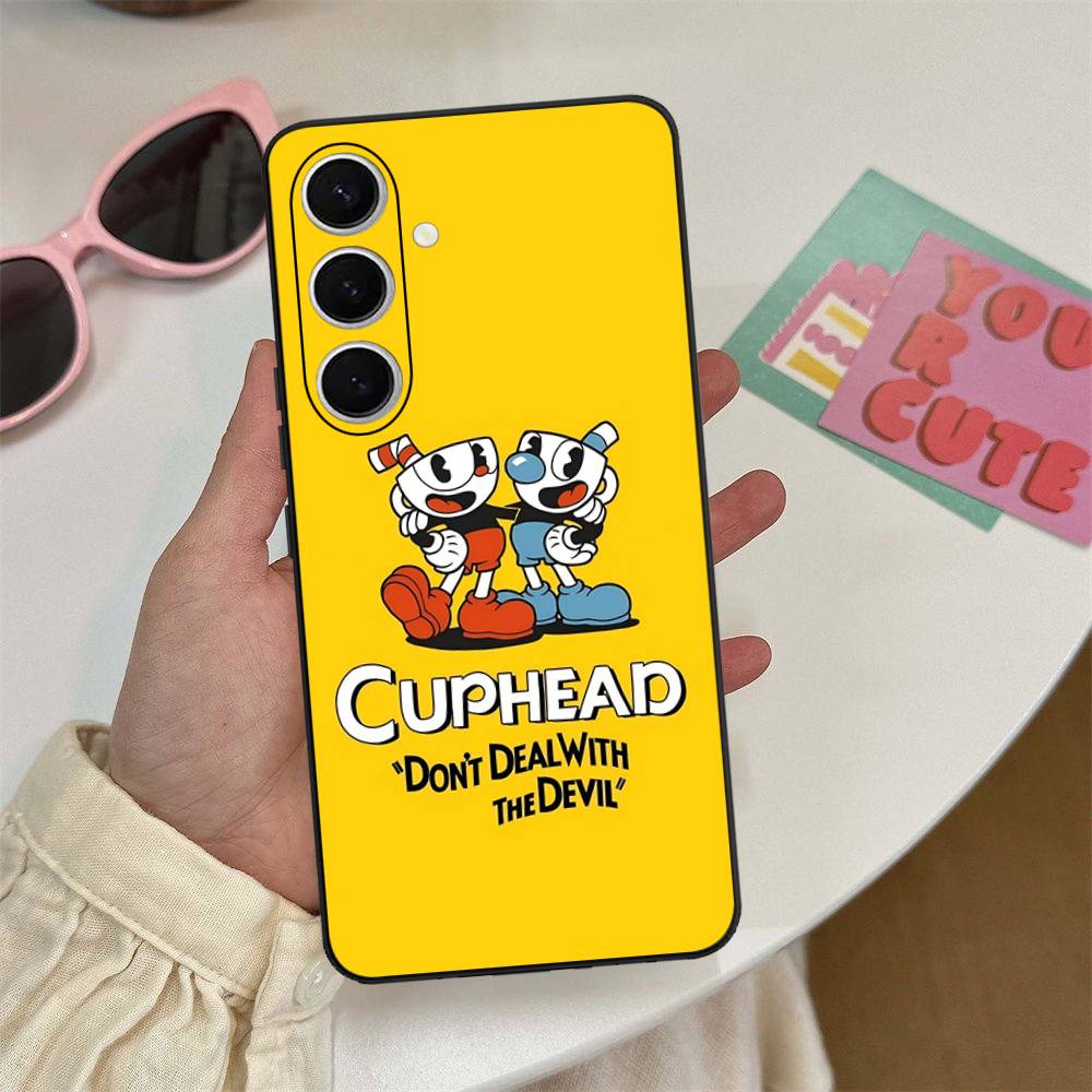 Classic Game Anime C-CupheadS Phone Case For Samsung S 24 fe 25 Ultra plus 20 lite 21 30 22 23 24 22 Ultra 5G Fundas Samsung S30 5G
Classic Game Anime C-CupheadS Phone Case For Samsung S 24 fe 25 Ultra plus 20 lite 21 30 22 23 24 22 Ultra 5G Fundas Samsung S30 5G