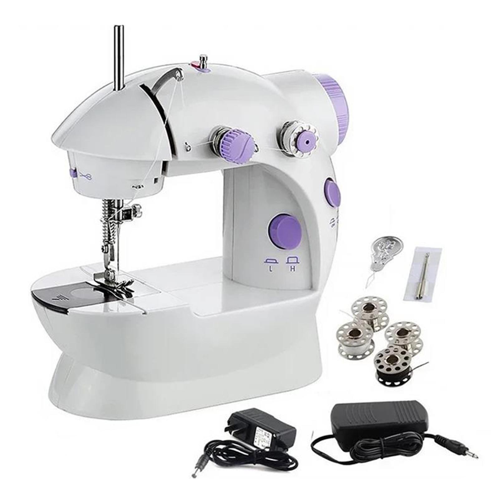 Домашняя мини-швейная машинка Многофункциональная портативная электрическая швейная машинка для начинающих