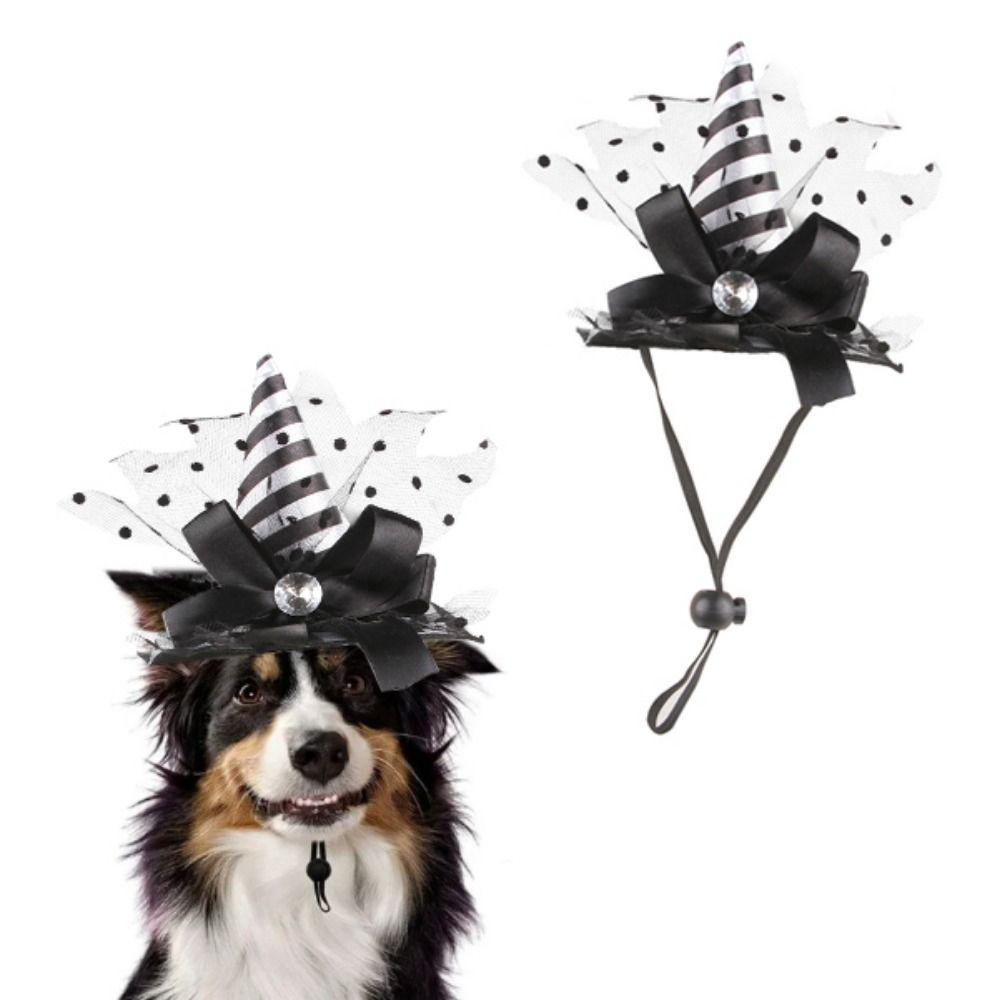 Adjustable Cat Cosplay Hat Decorative Dog Bat Hat Funny Pet Witch Hat for Halloween Style D
Adjustable Cat Cosplay Hat Decorative Dog Bat Hat Funny Pet Witch Hat for Halloween Style D
